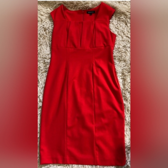 NWOT Jessica red dress - Picture 1 of 2
